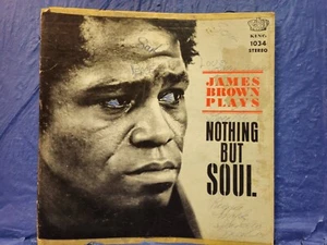 JAMES BROWN PLAYS NOTHING BUT SOUL - LP "COVER ONLY" (NO VINYL, COVER ART) - Picture 1 of 3
