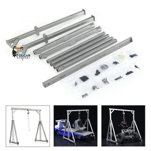 JDModel 1/10 Scale Metal Gantry Crane Mini Mobile Gantry Lifting Crane For Truck - Picture 1 of 12
