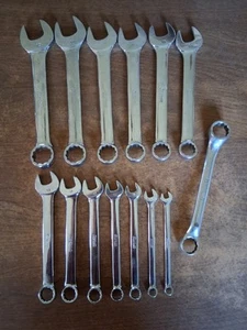 Snap On 13 Piece Metric 12pt Combination Wrench Set Lot OEXM Series + XS1820 SAE - Bild 1 von 14