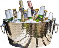 Crafthouse By Fortessa Paletta Per Ghiaccio In Acciaio Inox – Professionale Con Fori Di Scarico, 20,3 Cm, Colore Argento