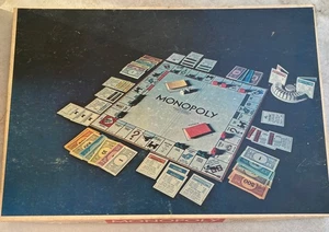 Vintage 1970 Monopoly Deluxe Anniversary Edition Board Game– Classic Collectible - Picture 1 of 10