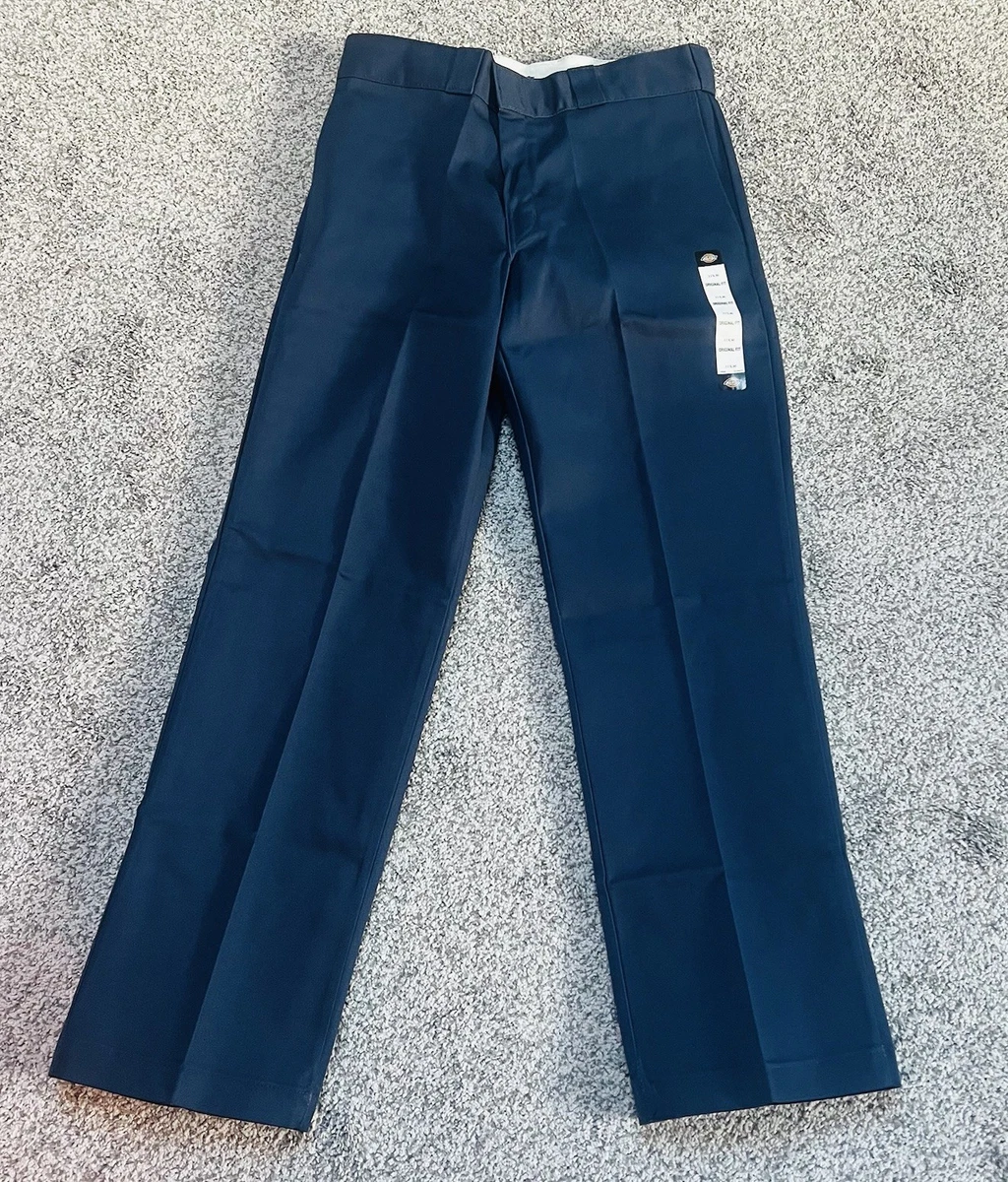 パンツ 60s vintage dickies work pants 874 USA Vintage Dickies 874 Original Fit Men's Sz 50x30 Chino Blue