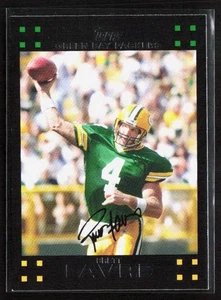 2007 Topps BRETT FAVRE Card #19 Green Bay Packers - Picture 1 of 2