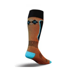 Cycling Socks SockGuy Triple Mocha Mtn Tech Brown S/M - Picture 1 of 1
