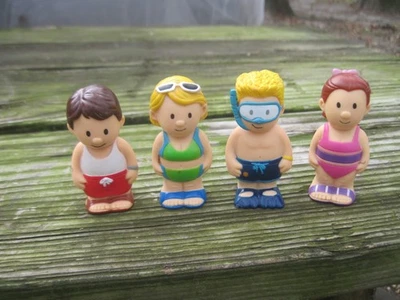 Piezas de repuesto de figuras de natación de mesa de actividades acuáticas 4 pasos 2 - 2 niños/2 niñas Foto 1 de 3