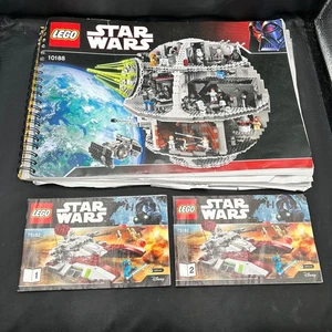 LEGO Star Wars Death Star 10188 & Republic Fighter Tank 75182 Manuals Only - Picture 1 of 10