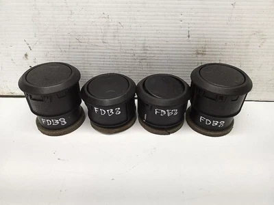 Set of Four (4) Black Dash Vents 2007-2010 Jeep JK Wrangler Genuine OEM 12371088 - Image 1 of 4