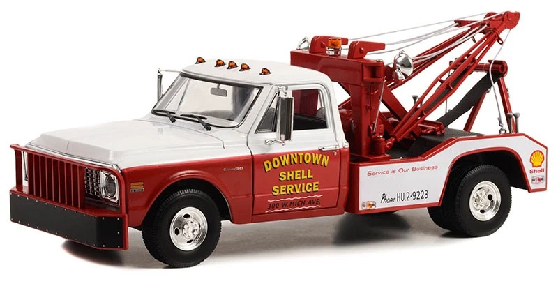 Chevrolet C30 Dépanneuse Shell 1972 1/18 Greenlight