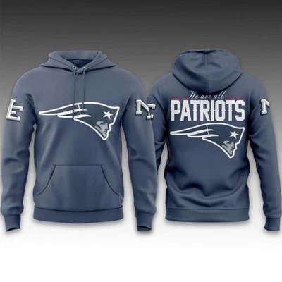 Patriots 2025 Rivalries Nor Easter Storm Blue Hoodie - Image 1 of 2