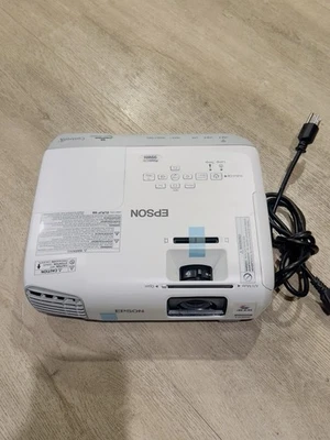 Epson Powerlite 99WH WXGA  3LCD 3000 Lumens Projector  TESTED 1201 Hours - Image 1 of 4