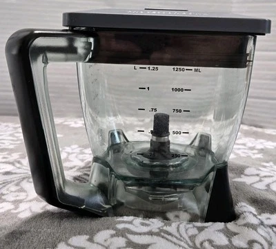 Ninja Pro System 1100 Replacement 40oz 5 Cup Food Processor Bowl W/ Lid NO Blade - Image 1 of 4
