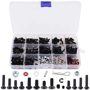 HobbyPark 500pcs Universal RC Screw Kit Screws Assortment Set, Hardware Faste... - Picture 1 of 6