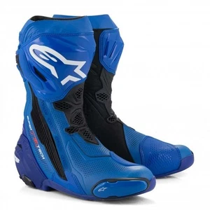 Alpinestars Race Boots - SuperTech R VENTED - Blue/Black - Picture 1 of 7