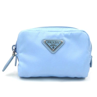 Borsa PRADA originale multicase nylon/argento blu chiaro - 56344j - Immagine 1 di 4
