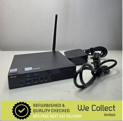 ASUS Mini PC Intel i7-8700T Win 11 Pro 16GB RAM 256GB SSD WIFI + Original PSU - Image 1 of 4