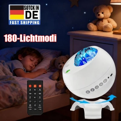 LED Sternenhimmel Lampe Projektor Galaxy Bluetooth Musik Starry Stern Nachtlicht - Bild 1 von 4