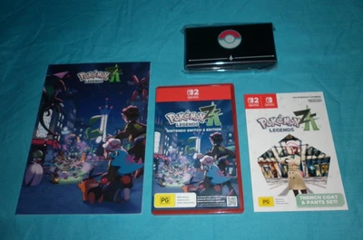 Pokemon Legends Z-A Nintendo Switch 2 Game + Code + Pre Order Bonus 64 CODE=$120 - image 1 of 4