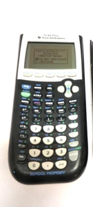 Texas Instruments TI-84 Plus Calcolatrice Grafica Scuola Dorso Giallo No Cover B - Foto 1 di 3