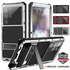 For Samsung S24 S23 Ultra S22 ULTRA Aluminum Shockproof Screen Protector Case