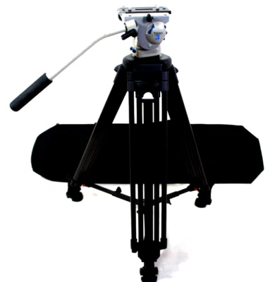 VINTEN VISION 3 PRO PAN BAR PLATE KNOB MIDSPR CF CARBON TRIPOD BAG SERVICED 38Lb - Image 1 of 4