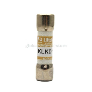 Fusible de acción rápida 600 V Littelfuse KLKD 2 (KLKD 2A) 2 amperios (2A) 10 un. - Imagen 1 de 4