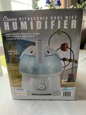 Humidificador ultrasónico de niebla fría Crane USA adorable elefante Foto 1 de 2