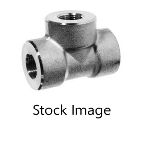 3/4" X 3/4" x 3/4" NPT 3000# (3M) Tee 316/316L Stainless Steel SA182F New Japan - Picture 1 of 1