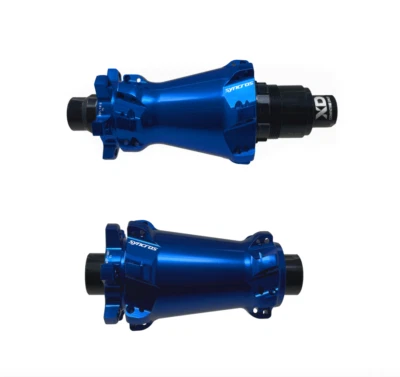 Syncros SCT Boost MTB Hub Set - 28 Hole - SRAM XD Driver - 6 Bolt Disc - Blue