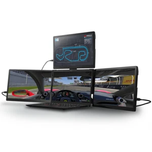 13.3in Multi-screen Portable Three screen Foldable triple Monitor 1920*1200 IPS - Picture 1 of 11