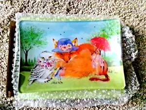 garden party soap dish by michel design - Picture 1 of 2
