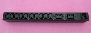 APC AP9559 Horizontal Rack Power Distribution Unit (10)C13 (2)C19 1U Rackmount - Picture 1 of 5