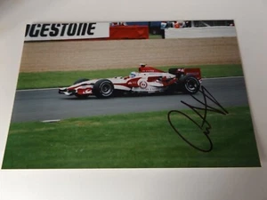 7.5" x 5" PHOTO HAND SIGNED BY ANTHONY DAVIDSON - SUPER AGURI F1 - Picture 1 of 1