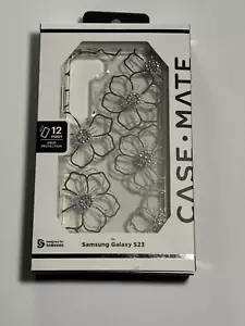 Case-Mate Custodia per Samsung Galaxy S23 - Gemme Floreali - Foto 1 di 7