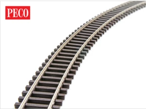 Peco SL-1200 TT:120 C55 Flexible Track, Wooden Sleeper - New - Foto 1 di 1