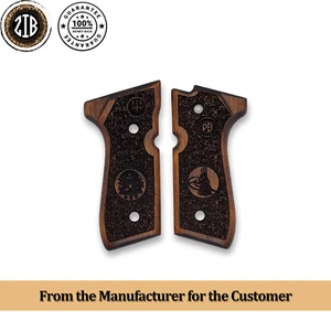 ZIB GRIPS Beretta 92,92F,92FS,92A1,92G,92D,96,96D Grips Handmade Ars.024 - Imagen 1 de 6