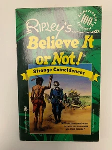 Ripley's Believe It or Not Strange Coincidences, Byron Press Paperback Book - Picture 1 of 6