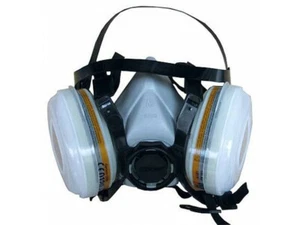 Gerson 9213E Twin Cartridge Respirator - Med Repl: A1, B1, P2 Filters etc 2 Mask - Picture 1 of 1