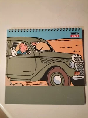 CALENDRIER ALMANACH TINTIN 2020 MOULINSART 29 X 29 cm (AI111) - Photo 1/4