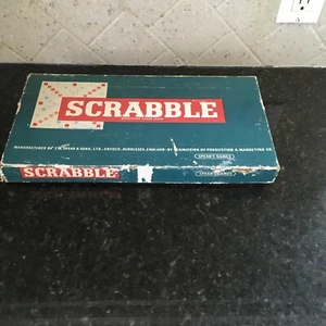 Vintage 1954 SCRABBLE Game by JW Spear & Sons England KS1a - Picture 1 of 5