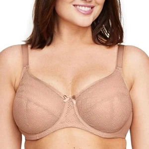 Figura Completa Glamorise Encaje Comfort Wonderwire Capuccino 34DD - Imagen 1 de 4