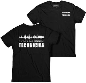 Camiseta EVP, Glow in the dark, camiseta Electronic Voice Phenomenon, Paranormal - Imagen 1 de 4