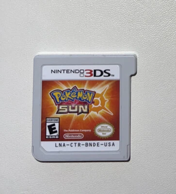 Pokémon Sun (Nintendo 3DS, 2016) - Authentic - cartridge only - Image 1 of 2