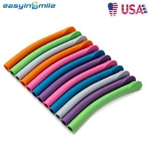 12pcs/bag Easyinsmile Dental HVE High Volume Suction Tips Vented Evacuation Tip - Picture 1 of 7