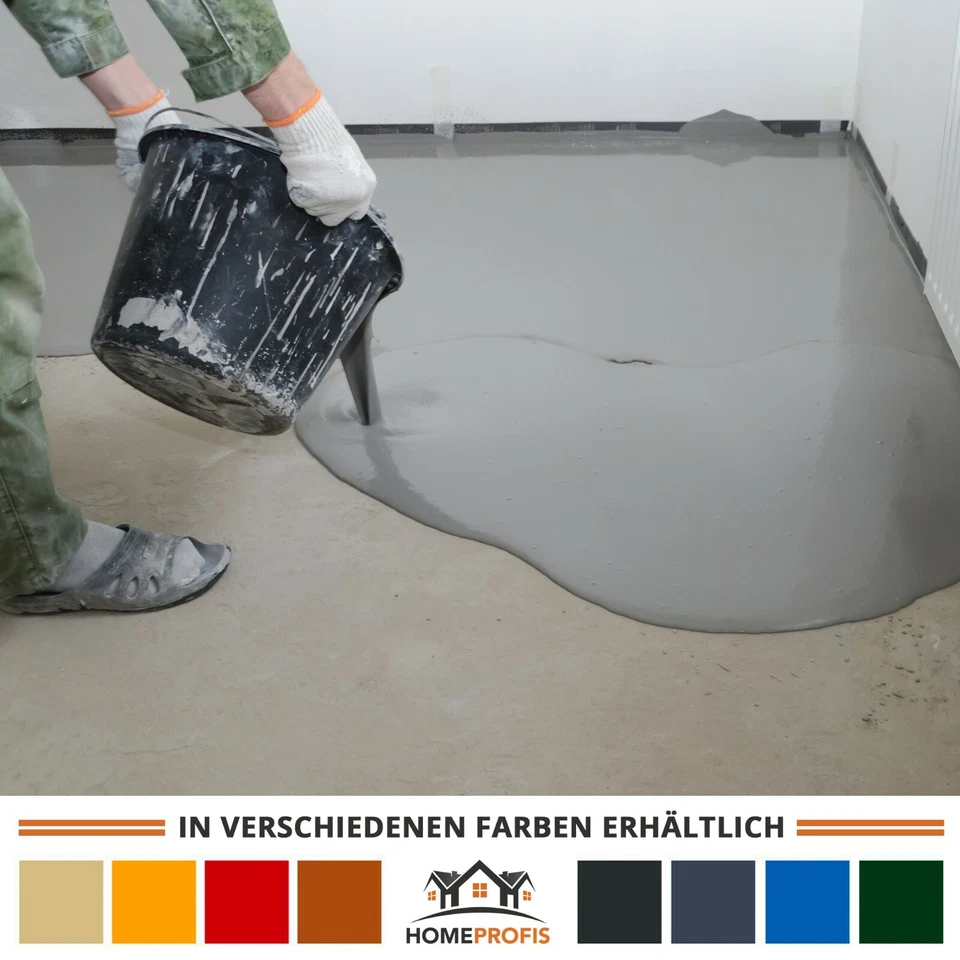 HOME PROFIS 17,98€/kg HPBV-3000 Verlaufsbeschichtung Epoxidharz Bodenbeschichtung Industrie
