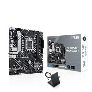 ASUS PRIME H610M-A WIFI Intel H610 (LGA 1700) mATX-Mainboard (DDR5, PCIe 4.0) - Bild 1 von 1