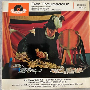 VERDI: Der Troubadour - V.A. / Marszalek (EP Polydor 21 412 EPH/Mono) - Bild 1 von 3