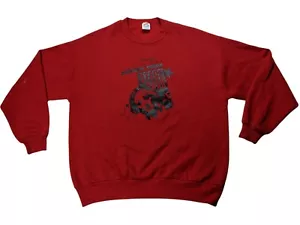 Vintage JERZEES Sweatshirt Erwachsene XL Bühnentür NYC Play Kaufman and Ferber USA - Bild 1 von 7