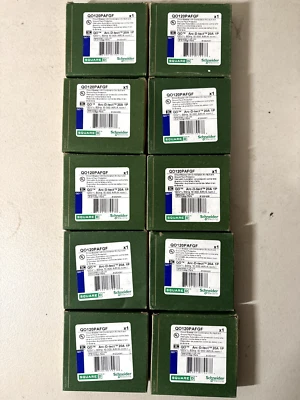 10 PCS QO120PAFGF SQUARE D QO 1P 20A AF/GF DUAL-FUNCTION CIRCUIT BREAKER