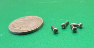 Round Head Phillips Machine Screw 18-8 Stainless Steel,, 1-72 x 1/4" L 100 Pcs - Picture 1 of 9
