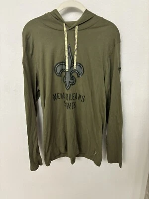 Nike Salute To Service New Orleans Saints Lightweight Hoodie Mens M NFL Camo - Image 1 of 4